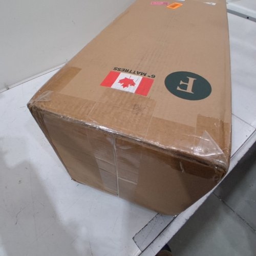 ZINUS 6" COOLING FOAM MATTRESS WITH PRESSURE RELIEF & COOL SLEEP - FULL - WHITE (MODEL: ZU-MFMA1OZI-06F) image 4