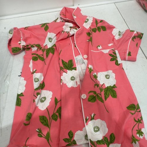 WOMEN'S BED HEAD PAJAMA TOP - SMALL - PINK/WHITE FLOWERS (STYLE: 1984931) image 2
