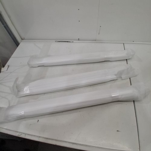 3PK COUKIU PRE-CUT PEEL AND STICK WALL MOLDING TRIM KIT - 12" X 24" PREMADE WAINSCOTING PANELS - WHITE (MODEL: CAW2-14190) image 3