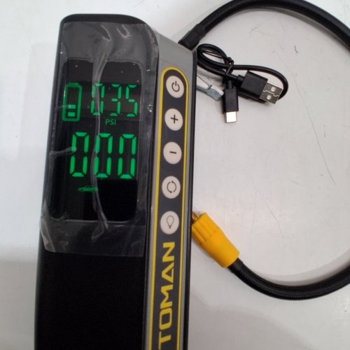 VTOMAN PORTABLE AIR COMPRESSOR - 160 PSI - BLACK (MODEL: X6 PRO) image 2