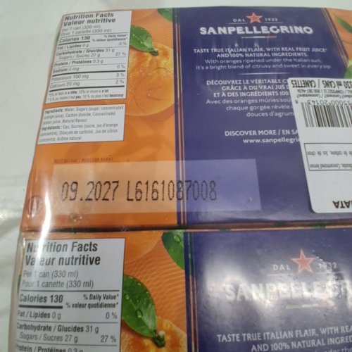 24PK SANPELLEGRINO NATURALI SPARKLING DRINK - ARANCIATA - 330 ML image 2