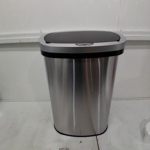 FDW MOTION SENSOR TOUCHLESS LID GARBAGE CAN - 50 LITRE - SILVER (MODEL: TC1350R-SS ) image 2
