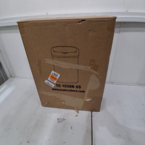 FDW MOTION SENSOR TOUCHLESS LID GARBAGE CAN - 50 LITRE - SILVER (MODEL: TC1350R-SS ) image 4