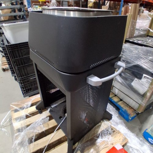 BLACKSTONE BBQ GRIDDLE PIZZA OVEN WITH STAND - 16'' - BLACK (MODEL: 6825CA) image 5