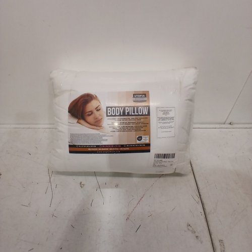 UTOPIA BEDDING FULL BODY PILLOW - 20" X 54" - WHITE image 2