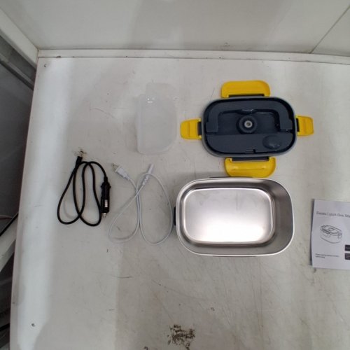 EOCOLZ ELECTRIC LUNCH BOX - 60W - 1.5L - GREY/YELLOW image 4