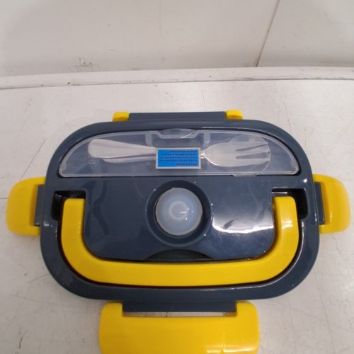 EOCOLZ ELECTRIC LUNCH BOX - 60W - 1.5L - GREY/YELLOW image 5
