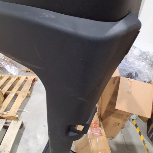 REPLACMENT BUMPER ASSEMBLY F (SEE NOTES ABOUT COMPATIBILITY - 74" X 11" - BLACK image 6