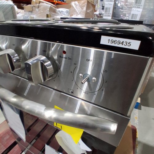 ELEMENT SLIDE-IN COIL STOVE RANGE WITH 4 BURNERS - 24" - 3.7 CU. FT - STAINLESS STEEL / BLACK (MODEL:EECR24MES-CA) image 7