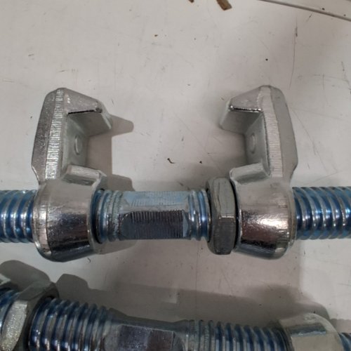 4PK SHIPPING CONTAINER BRIDGE FITTING CLAMP - 11" X 4.52" - SILVER image 4