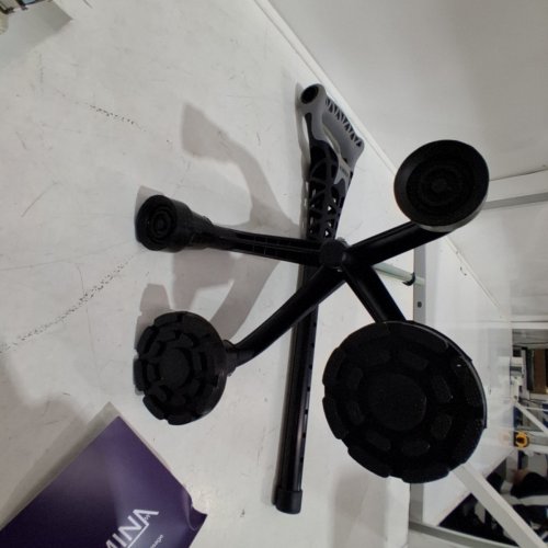 KMINA FOREARM CRUTCH 4-LEG MEDICAL SUPPORT - 350 LBS CAP - 32" TO 39" - BLACK (MODEL: K10066) image 4