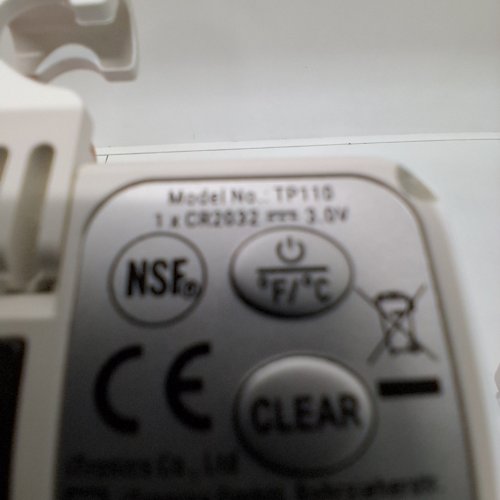 2PK TEMPPRO DIGITAL FRIDGE/FREEZER THERMOMETER - 3 V (MODEL: TP110) image 3