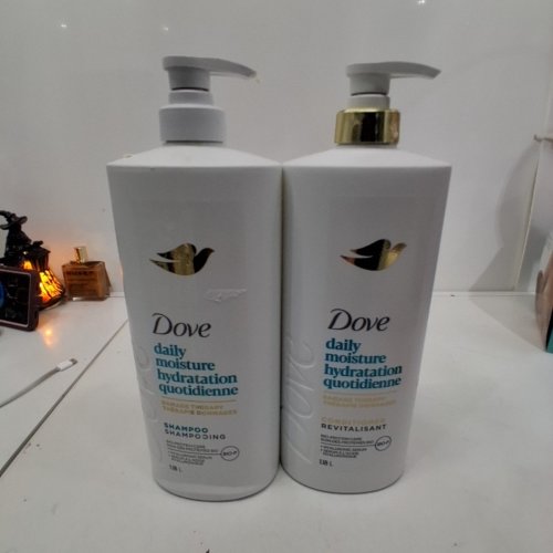 2PC DOVE DAILY MOISTURE SHAMPOO AND CONDITIONER SET - 1.18L EACH image 3