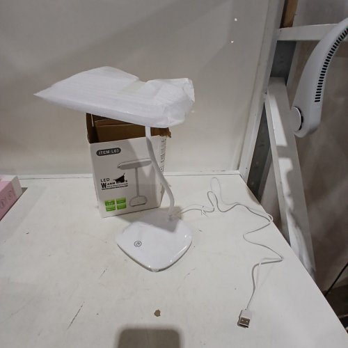 LED DESK LAMP - WHITE (ITEM: L03) image 3