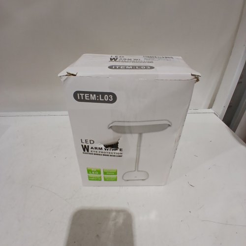 LED DESK LAMP - WHITE (ITEM: L03) image 4