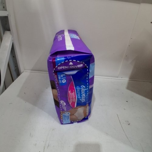 38PK ALWAYS DISCREET ADULT INCONTINENCE UNDERWEAR - LARGE - PURPLE image 3