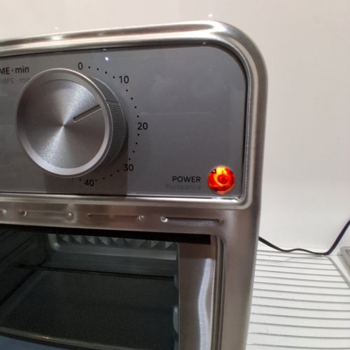 MIDEA AIR FRY TOASTER OVEN - 22 QT, 1500W, 120 V - SILVER (MODEL: MET21C3AST/CA) image 2