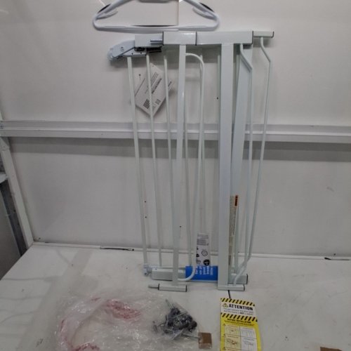 REGALO EASY STEP WALK-THRU METAL SAFETY GATE - 36" X 29" - 36.5" - WHITE - (MODEL: 1166HDS) image 2