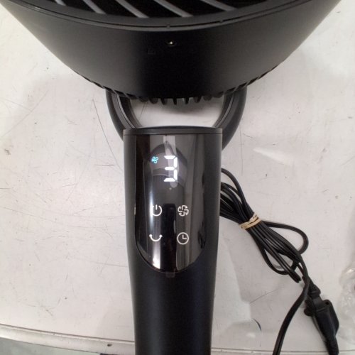 DREO OSCILLATING STANDING FAN WITH 90° ROTATION DC MOTOR 3 MODES AND ADJUSTABLE HEIGHT - 42.13" - BLACK (MODEL: DR-HPF013) image 2