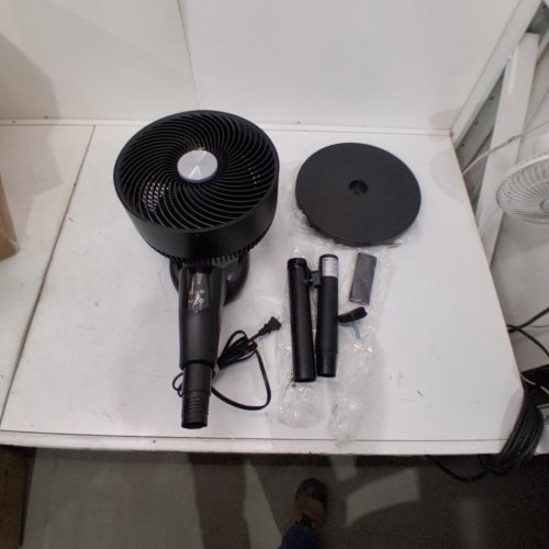 DREO OSCILLATING STANDING FAN WITH 90° ROTATION DC MOTOR 3 MODES AND ADJUSTABLE HEIGHT - 42.13" - BLACK (MODEL: DR-HPF013) image 3