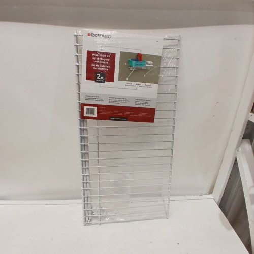 CLOSETMAID WIRE SHELF KIT - 2FT X 12" - WHITE (ITEM: 01-19902-00) image 3