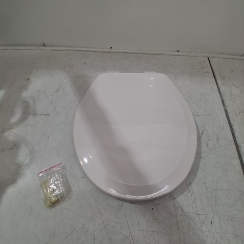 CENTOCO ROUND CENTOCORE MOLDED HEAVY DUTY TOILET SEAT - 17" - WHITE (MODEL: DS700-001) image 2