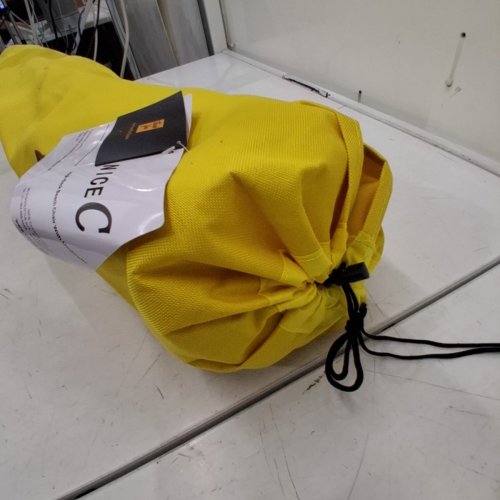2PC NICEC HEAVY DUTY PORTABLE BEACH CHAIR WITH CUPHOLDER AND UMBRELLA - YELLOW image 3