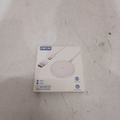 BENFEI 2-IN-1 MAGENETIC WIRELESS CHARGER USB-A / USB-C - 15W OUTPUT - BLACK - (MODEL: CW130) image 4