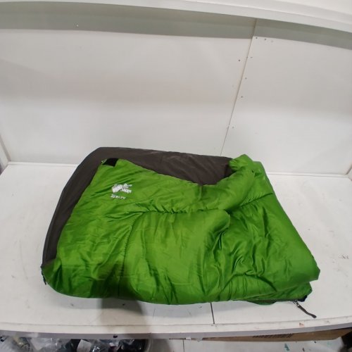 BASS PRO SHOPS HAWKSBILL RECTANGULAR SLEEPING BAG - 75" X 33" - GREEN image 2