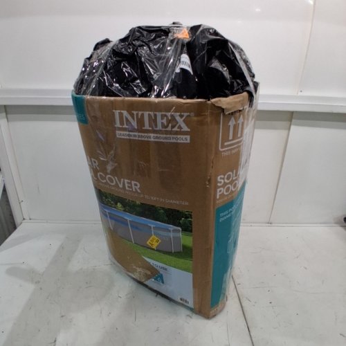 INTEX ROUND SOLAR POOL COVER - 16FT - BLUE (MODEL: 28014E) image 4