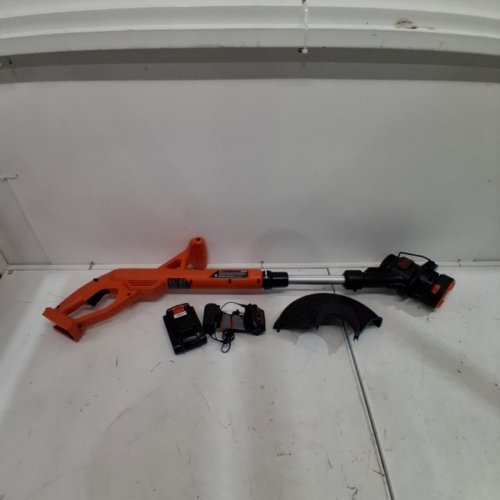 BLACK+DECKER STRING TRIMMER/EDGER - 10" - 20V - BLACK/ORANGE (MODEL: LST201) image 4