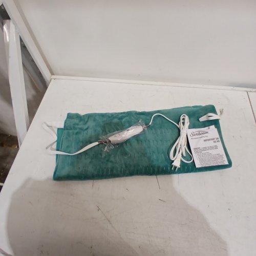 SUNBEAM HEATING PAD FOR MUSCLE & JOINT PAIN - 20" X 24", XXL - BLUE image 4