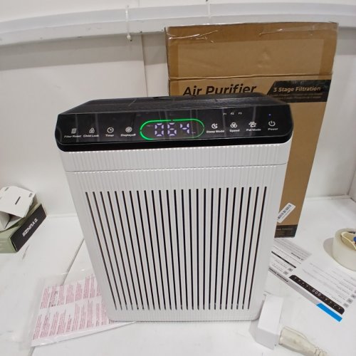 EVALIT 3 STAGE AIR PURIFIER - UP TO 2200FT² - WHITE (MODEL: ET066) image 4