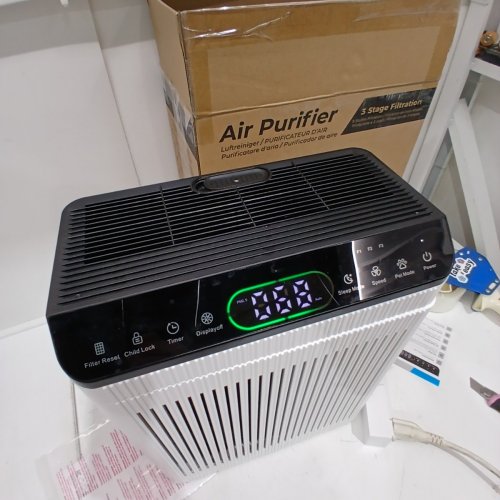 EVALIT 3 STAGE AIR PURIFIER - UP TO 2200FT² - WHITE (MODEL: ET066) image 6