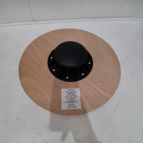 WOODEN BALANCE BOARD WITH ABRASIVE SURFACE - 15" image 3
