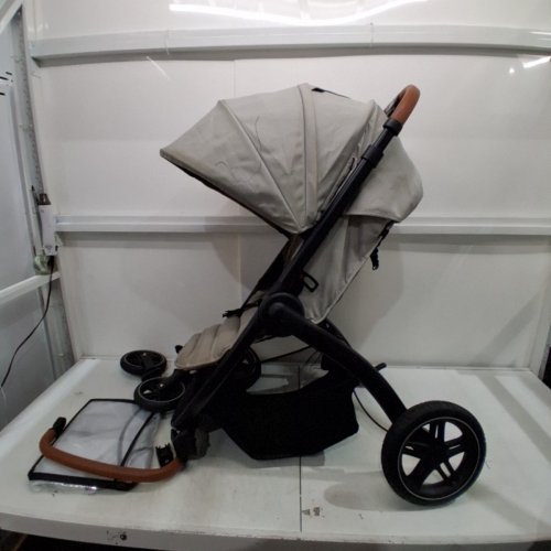 HAUCK UPTOWN DELUXE PUSHCHAIR STROLLER - 55LBS MAX/CAP - BEIGE/BLACK image 2
