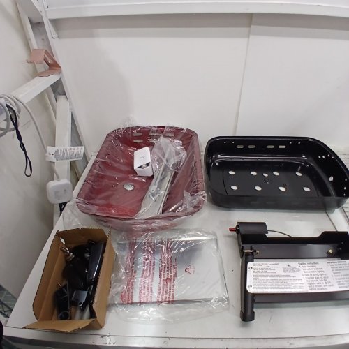 EXPERT GRILL PORTABLE TABLE TOP PROPANE GAS BBQ GRILL - 10,00BTU - RED/RED (MODEL: GBT2126WRS-C) image 2