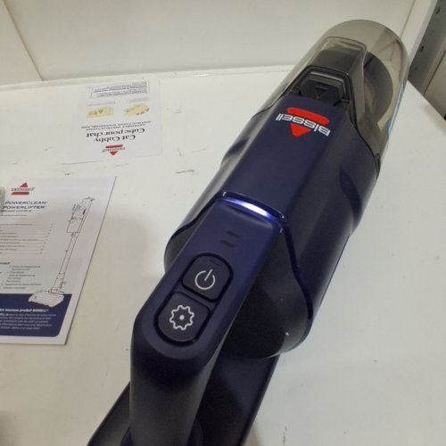 BISSELL POWERCLEAN 4-IN-1 DUALBRUSH CORDLESS STICK VACUUM - 280W - BLUE - (MODEL: 4196B) image 2