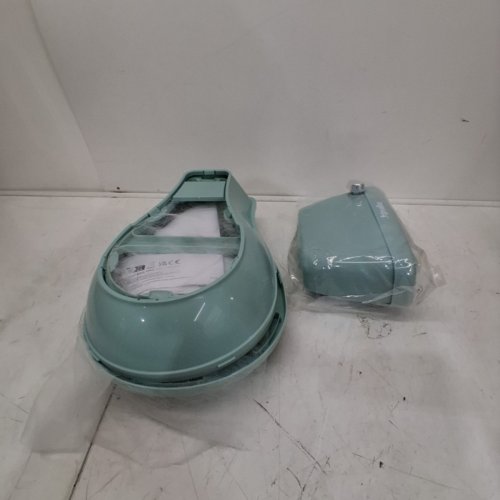 SUMMER BY INGENUITY "MY SIZE POTTY PRO" POTTY TRAINING TOILET WITH FLUSHING SOUNDS AND STORAGE - 50LBS MAX - GREEN - (MODEL: 11124-040-E) image 3