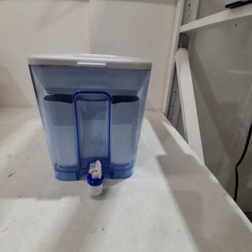 ZEROWATER 5-STAGE ADVANCED FILTRATION WATER FILTER AND DISPENSER WITH TDS READER SPOUT - 52 CUP - WHITE/BLUE image 2