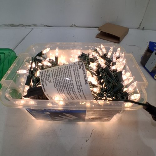 HOLIDAY TIME CHRISTMAS LIGHT - 41FT - WARM WHITE (MODEL:XWCA83302) image 2
