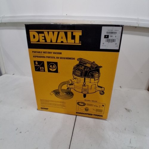 DEWALT 6 GALLON POLY WET/DRY VAC (MODEL: DXV06P) image 7
