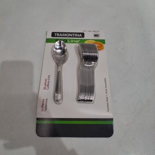 36PC TRAMONTINAA PROLINE TEASPOONS - STAINLESS STEEL (MODEL: 1886579) image 2