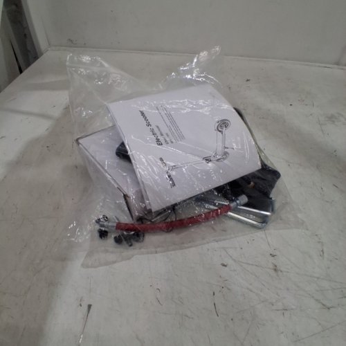 FOLDABLE ELECTRIC SCOOTER FOR ADULTS - 350 W - 30-40KM RANGE - BLACK/RED (MODEL: W5/W6) image 9