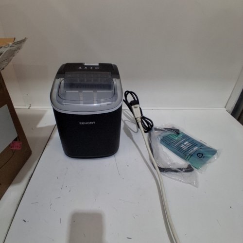 EUHOMY COUNTERTOP ICE MAKER - MAKES 26LBS/DAY - 115V - BLACK (MODEL: IM-06D) image 3