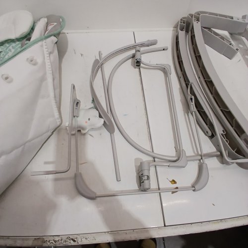 INGENUITY KEEP COZY 3-IN-1 GROW WITH ME VIBRATING BABY BOUNCER SEAT & ROCKER - 6-40LBS - BLUE/GREY image 5