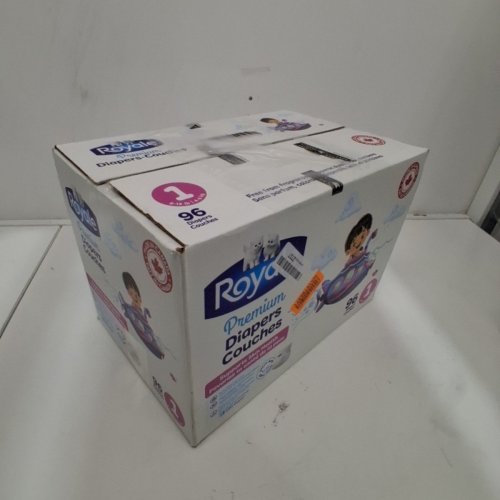 96PK ROYALE PREMIUM DIAPERS - SIZE 1 - 8 TO 14LBS image 3