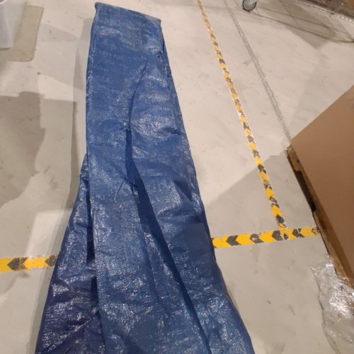 KSA POLYMER ROUND POOL COVER - APPROX. 21FT - DARK BLUE image 3
