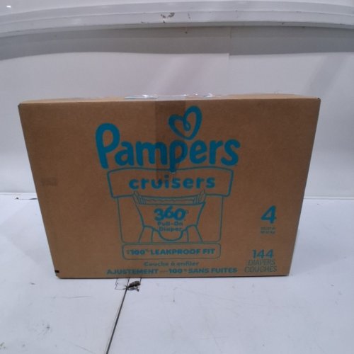 144PK PAMPERS CRUISERS diapers 360° WITH STRETCHY WAISTBAND - SIZE 4 image 3