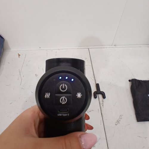 5PC HOMEDICS COMPACT HOT AND COLD MASSAGER - BLACK (MODEL: 1891562) image 2